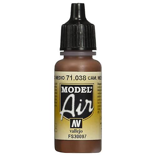 CAMO MED BROWN Vallejo Liquid Acrylic Colours Ground Pigments Model Air I 17mL