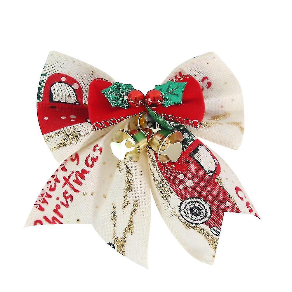 8pcs Christmas Bow Decoration For Gift Packaging(style 1) bd