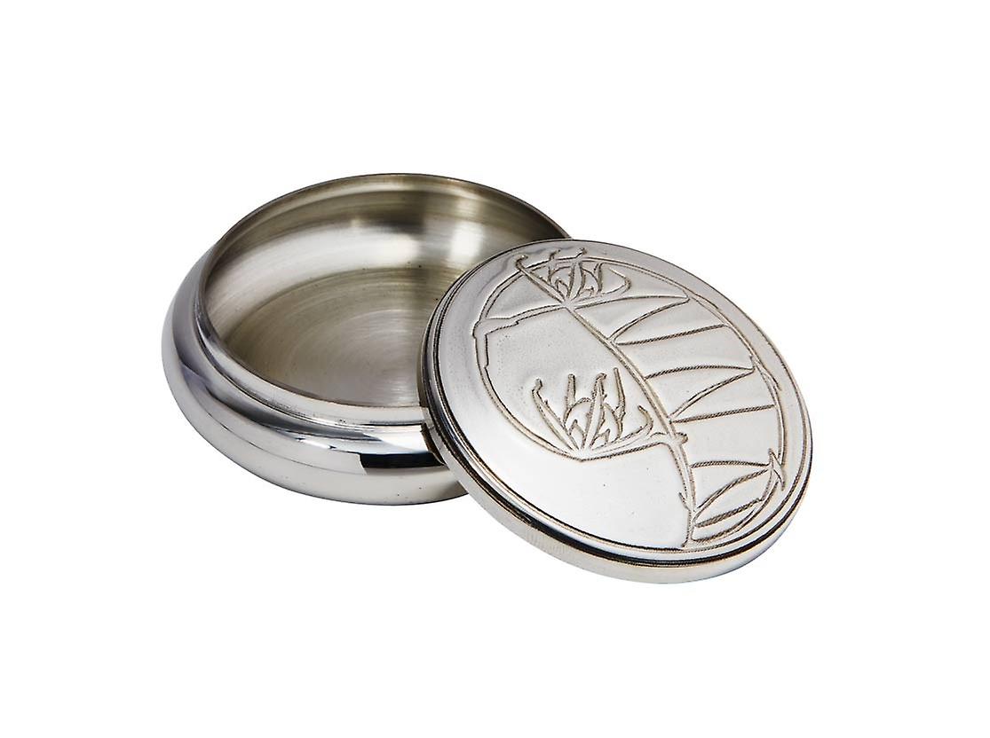 Kno x Embossed Pewter Trinket Bo x