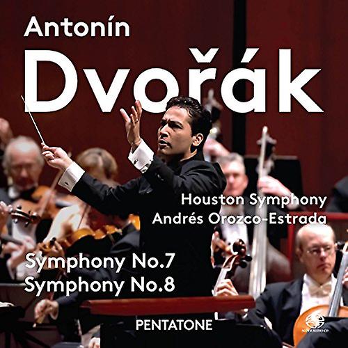 Houston Symphony / Andres Oro - Dvorak: Symfonie nrs. 7 en 8 [CD]