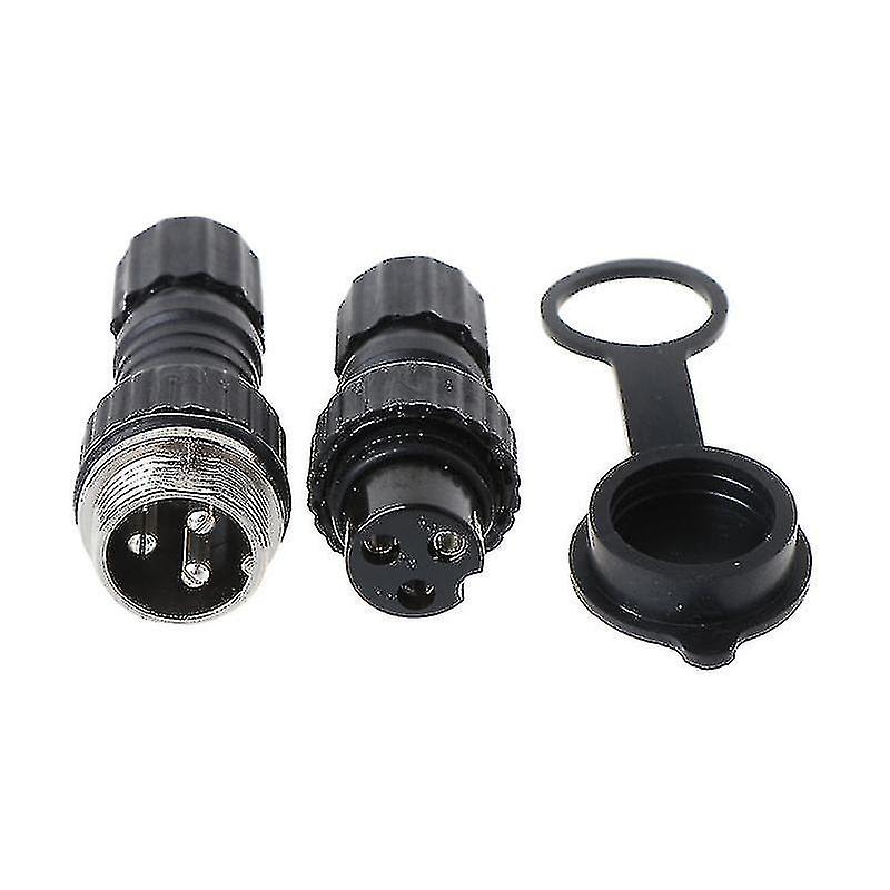 Gx16 impermeable Aviation Connector Plug Socket Sensor Encoder 2/3/4/5/6 Pin Nuevo 3pin