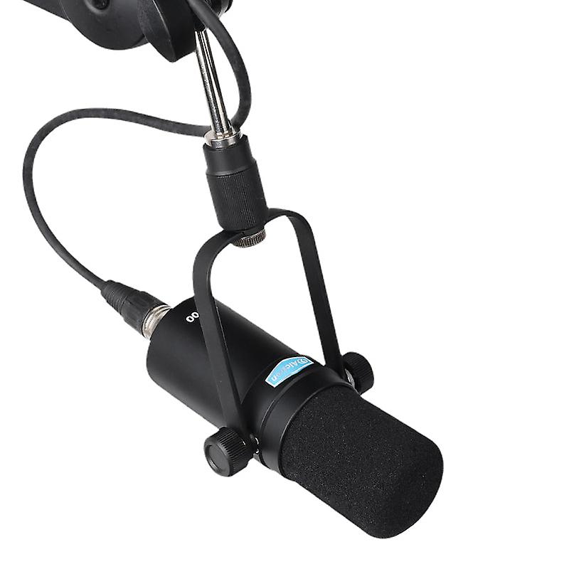 Alctron Bc700 Professional Dynamic Mic Flat,wide Range Frequency Response Adjustable Mic Stand For Game Commentary And Podcast