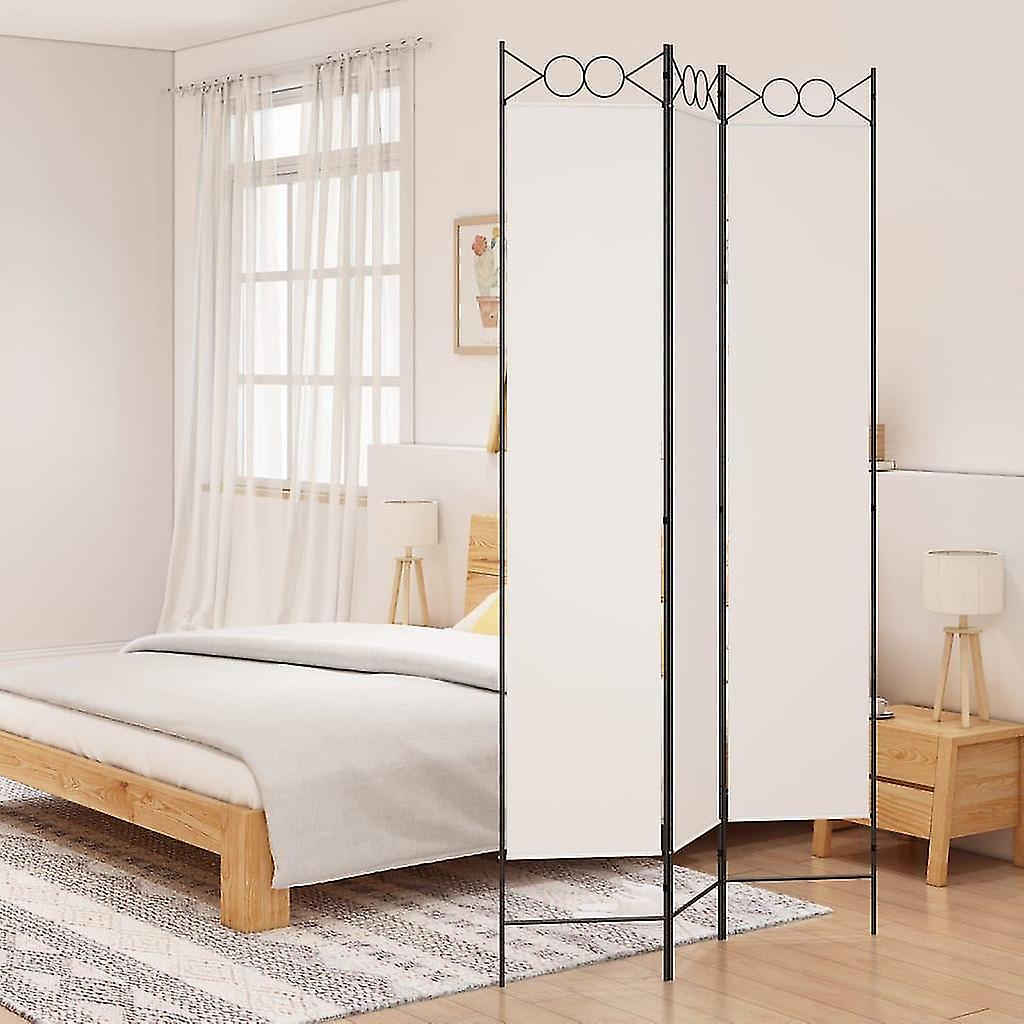 3 pcs. Screen White 120x220 cm Fabric