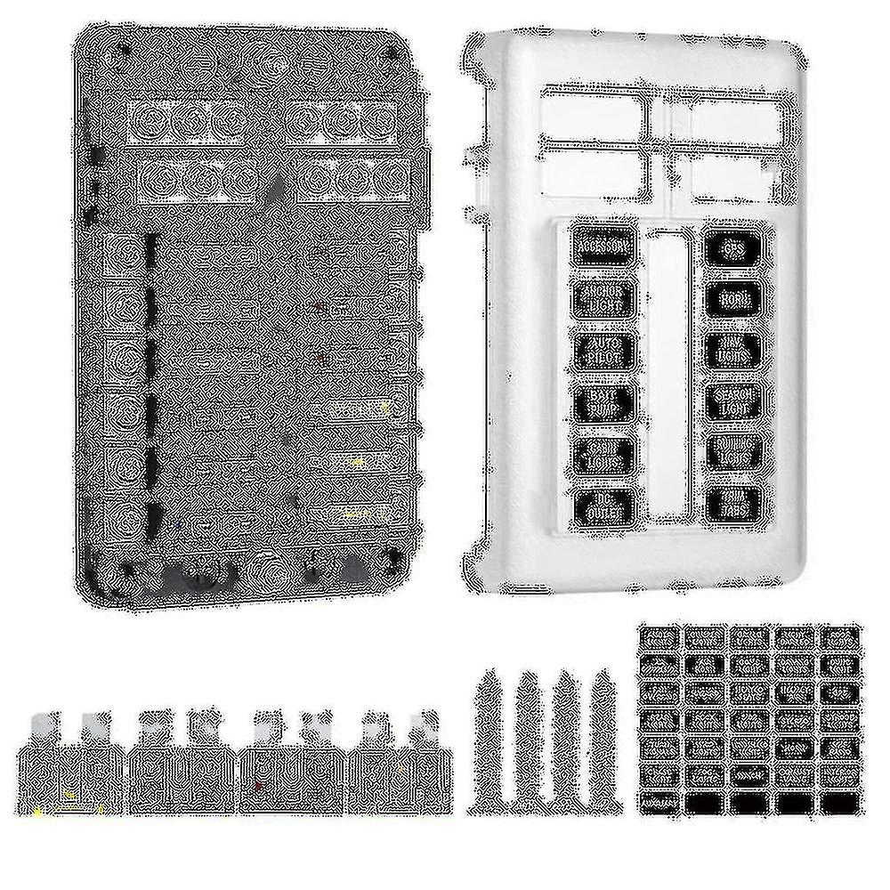 12ウェイヒューズボックス、12Vヒューズホルダー、Ato 32v 100a、12 Ledインジケータライト防水保護カバー、ヒューズボックス、車用24カーブレードヒューズ付き