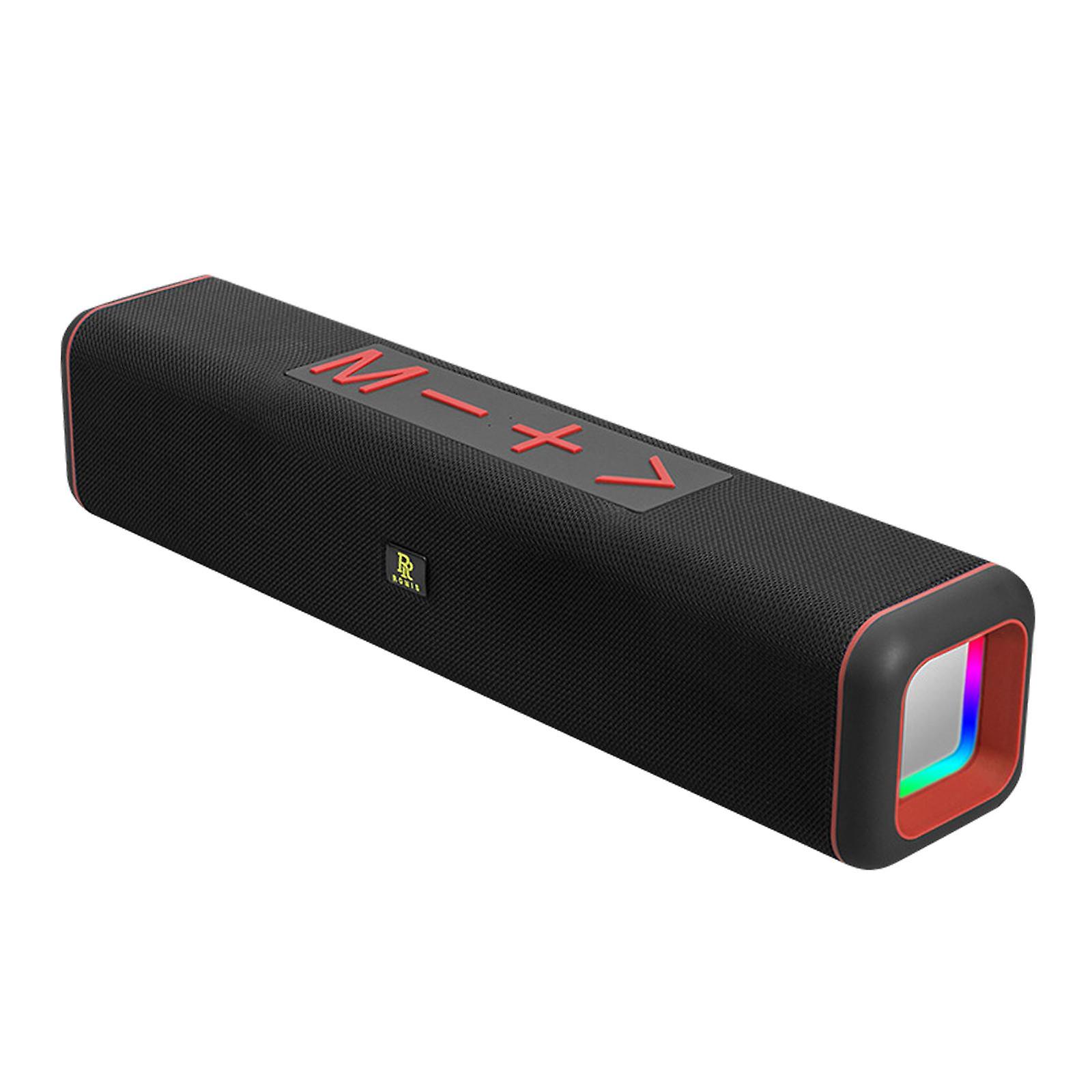 Draagbare Bluetooth-luidsprekers Stereo USB in openlucht Reizen Thuis Partij Rood