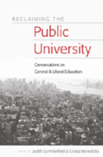 Reclaiming The Public University Paperback