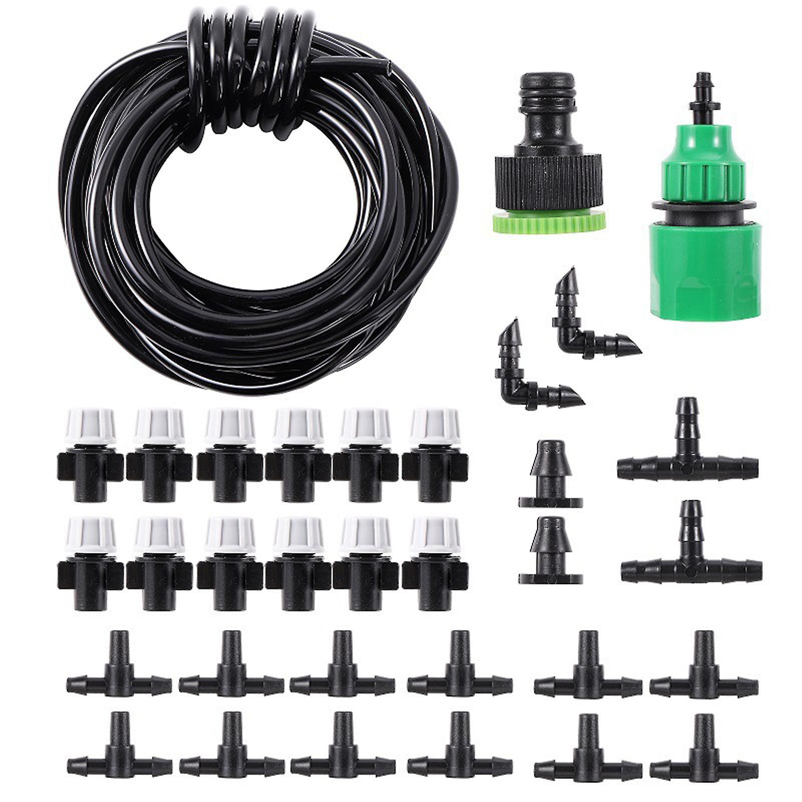 Greenhouse Micro Drip Irrigation Kit Automatic Garden Watering Misting System For Roof Cooling Agriculture Vegetable