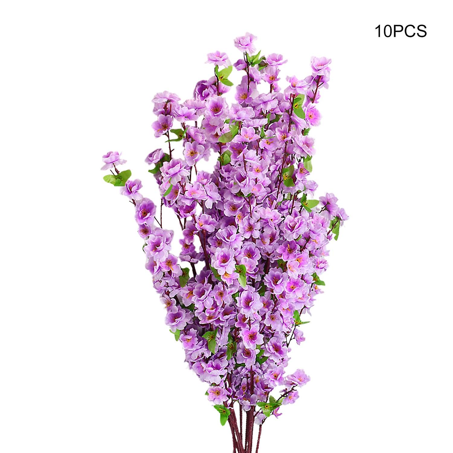 Deluxe 120cm Peach Blossom Simulation - Multicolor Artificial Flowers