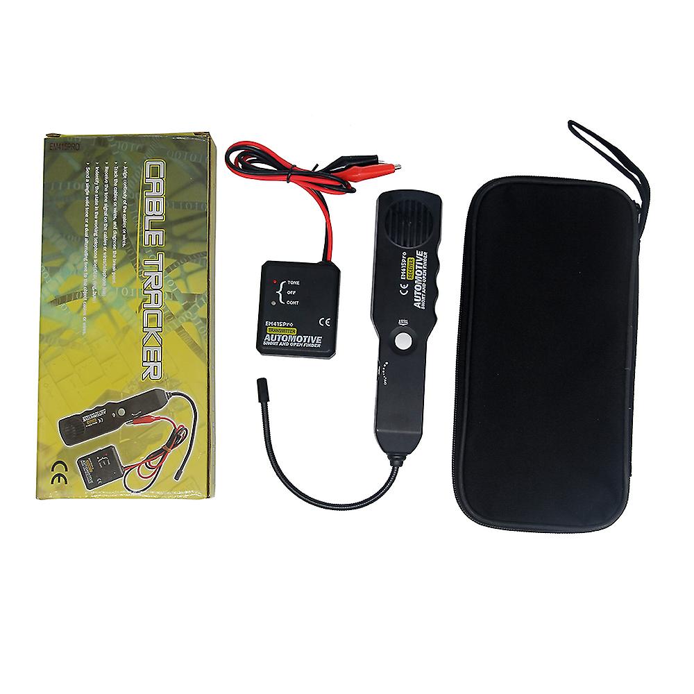 Automotive Cable Wire Tracker Short & Open Circuit Finder Tester Car Repair Detector Cable Identification Em415pro