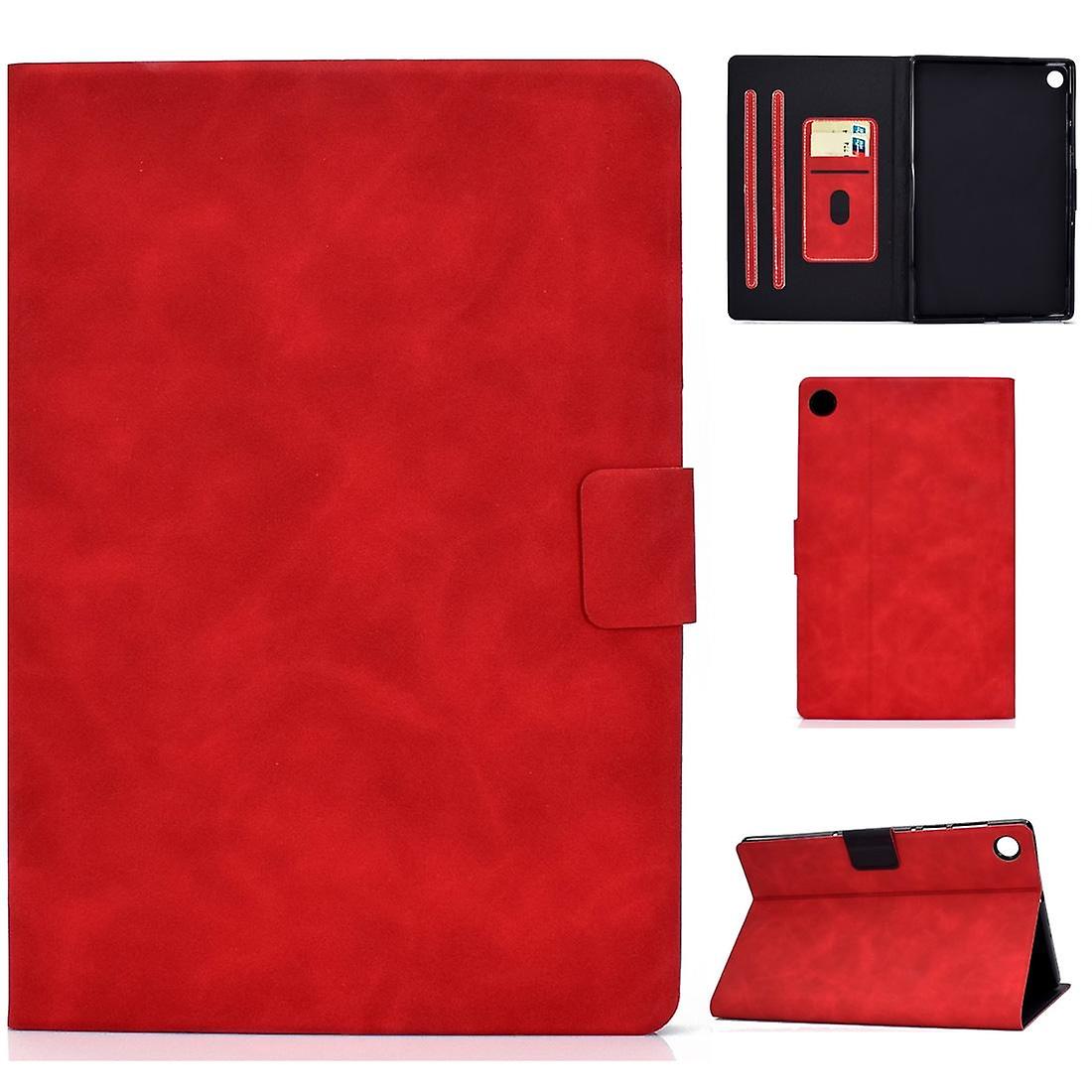 For Lenovo M10 Plus TB-X606F Leather Case