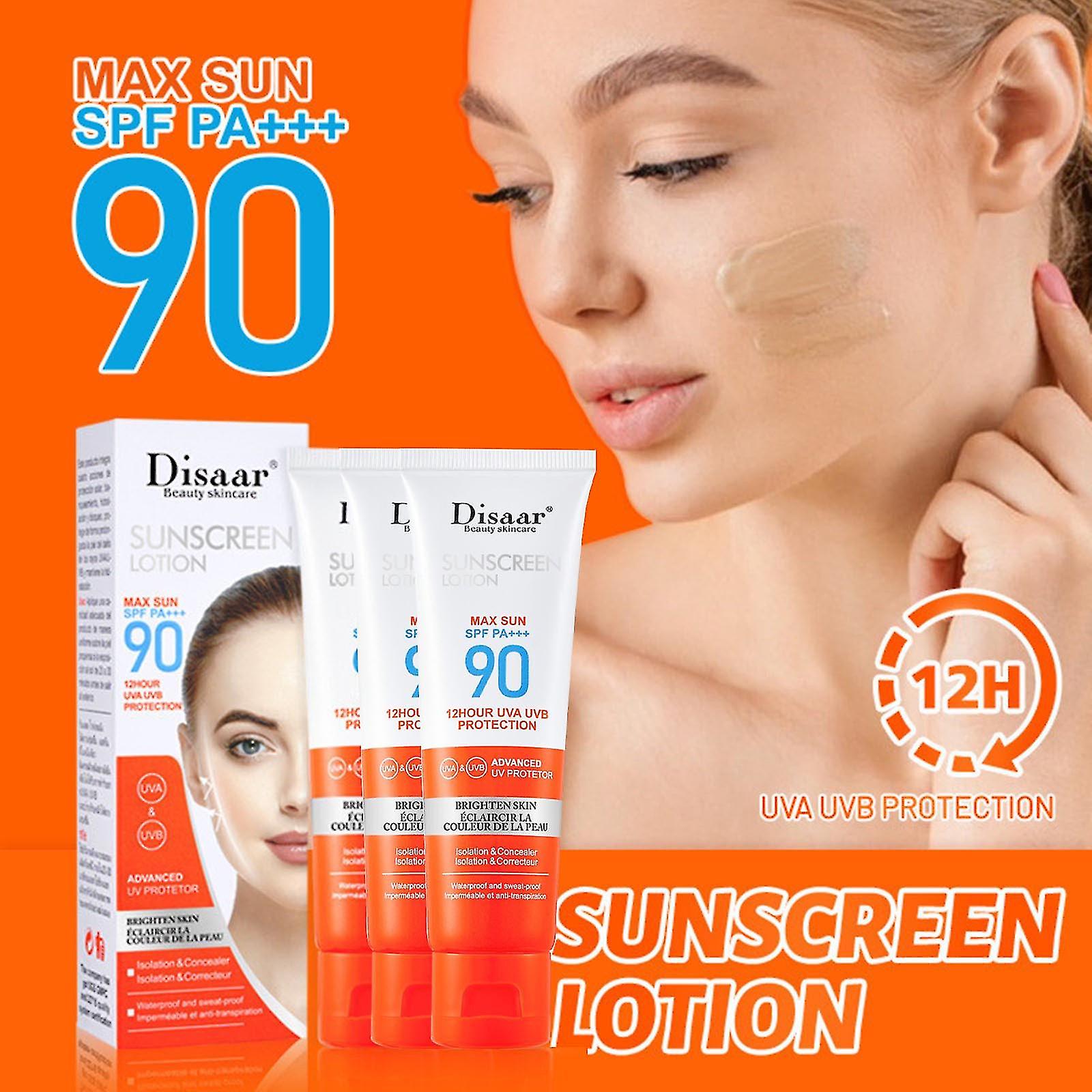Friday 2023 Sunscreen Waterproof Sweat Non-greasy Sunscreen 5pcs