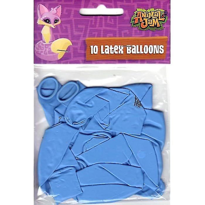 Animal Jam Latex Printed Balloons (Pack of 10)