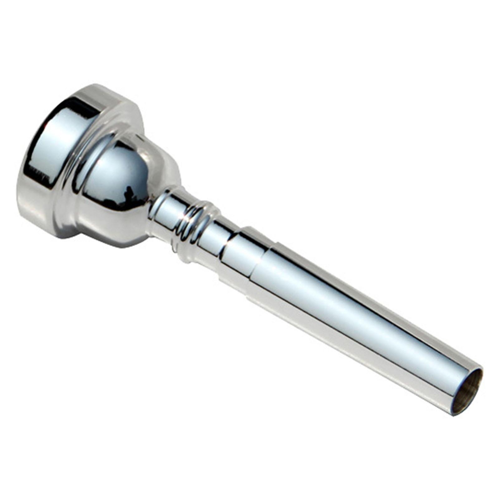 Embouchure de trompette 5C professionnelle standard en cuivre et argent, remplacement d'embouchure de trompette
