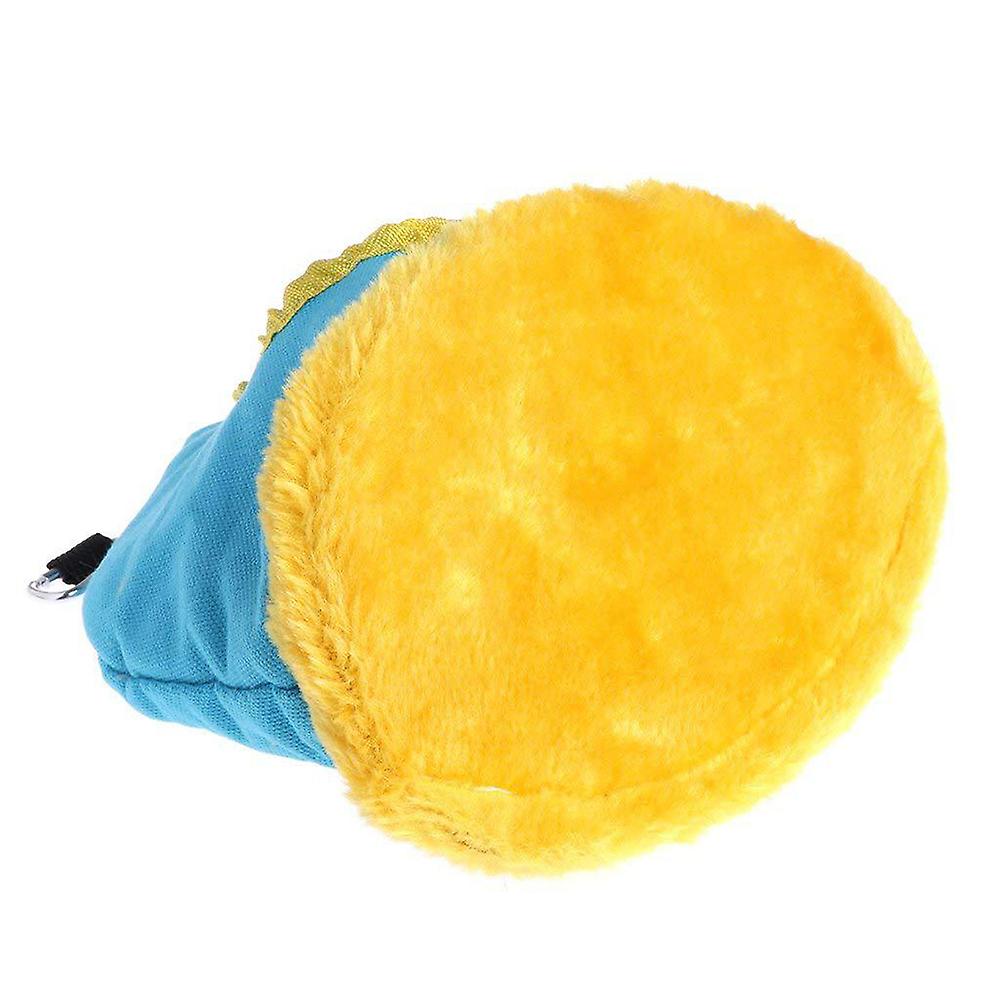 Warm Bird Nest Round Soft Plush Cage Hammock 18x12x17cm