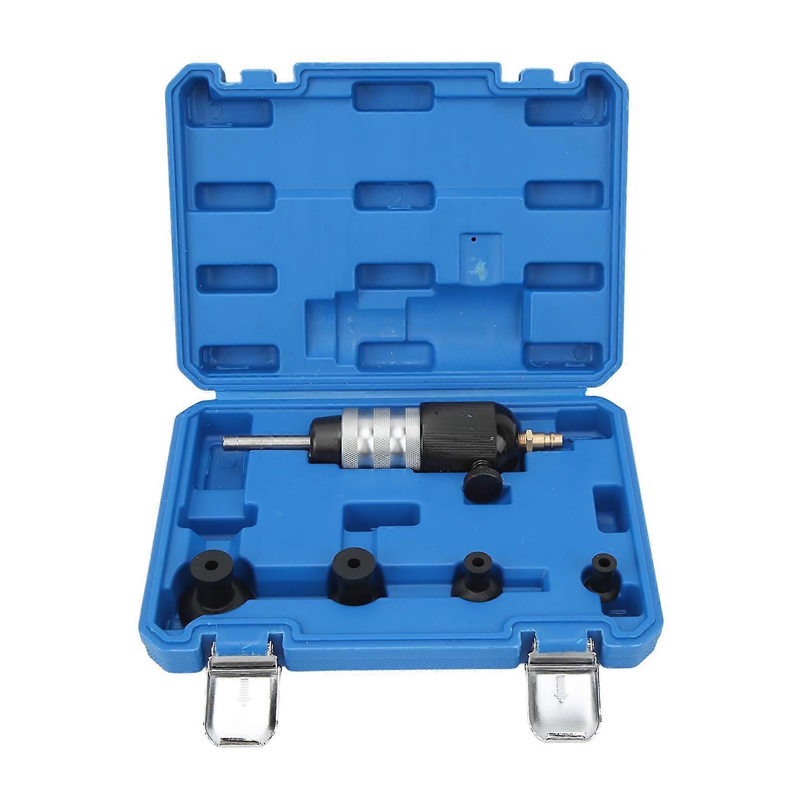 Engine valve grinder with 4 suction cups for pneumatic operation