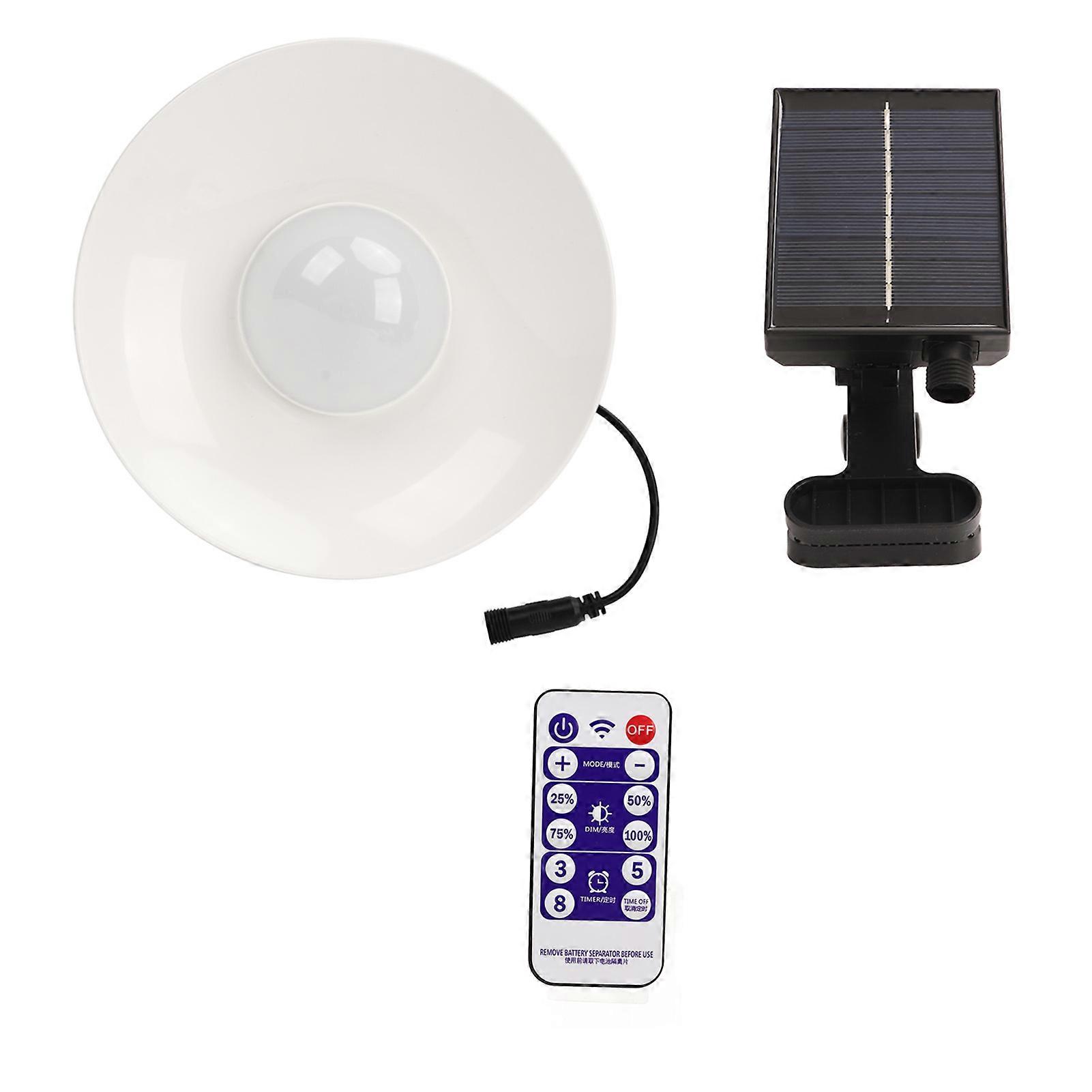 Outdoor Solar Umbrella Light with Timed Remote Control 3 Colour Temperature Adjustable Waterproof Portable LED for Patio
