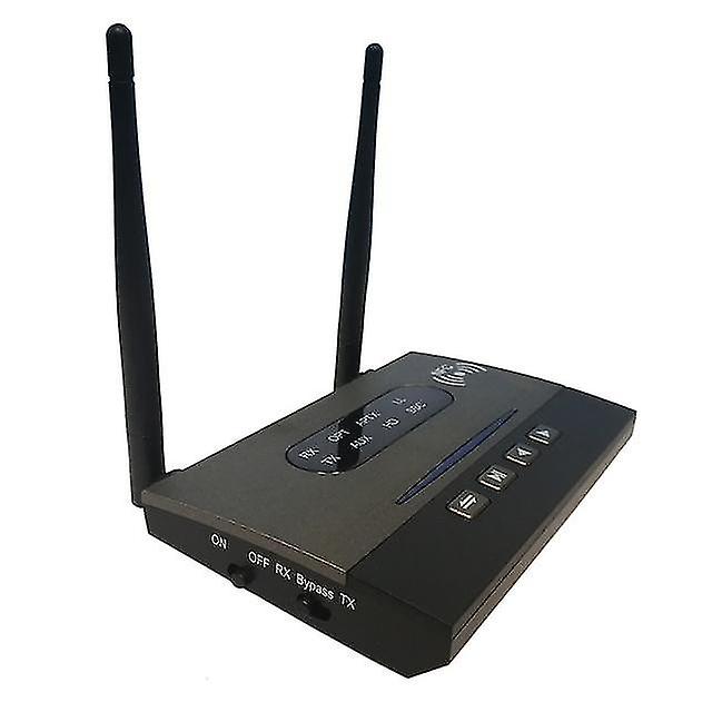 Remote Bluetooth 5.0 Transmitter Receiver Bypass 3-in-1 Wireless Audio Adapter Supports Aptx Hd Electronic Accessories