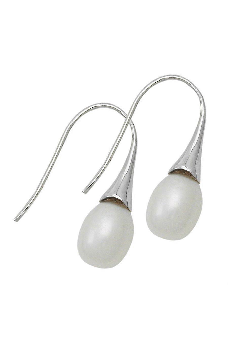 Earrings Hooks Drop Pearl Silver 925 - Gl93436