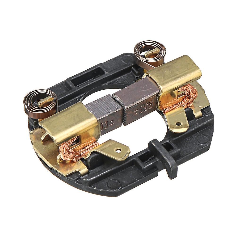 Carbon Brush Holder With Brushes For Dewalt Cordless Drill Dcd730 Dcd735 Dcd780