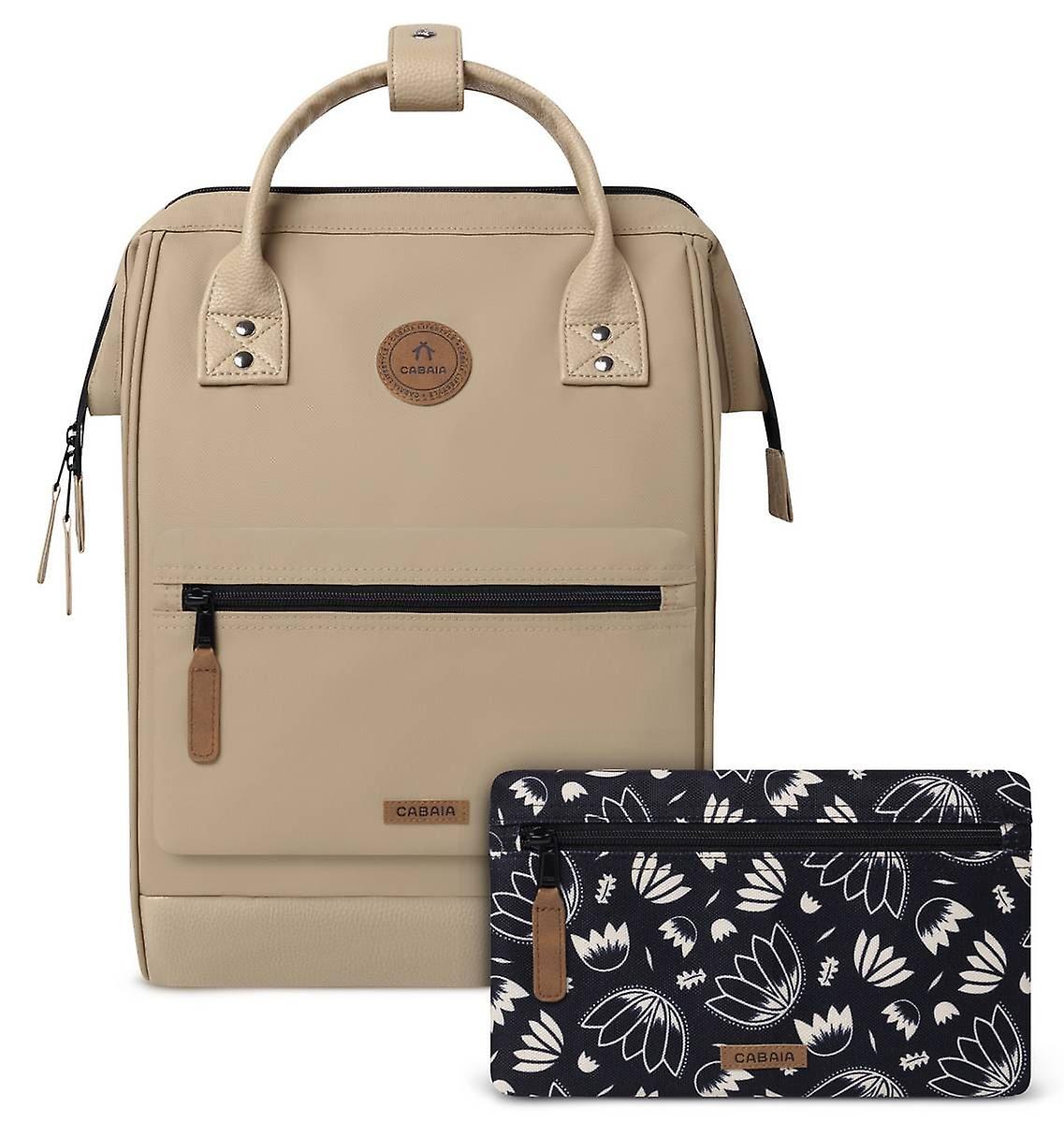 Cabaia Adventurer Waterproof Recycled Medium Backpack - Frotaleza Beige