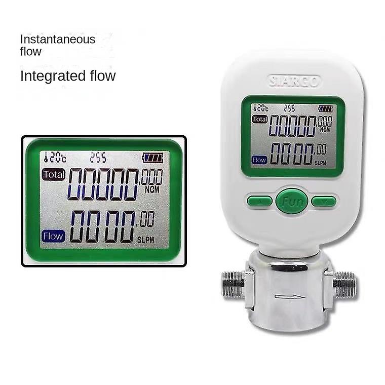 Mf-570625/ Mf-5712 Gas Compressed Air Oxygen Nitrogen Meter Digital Gas Flow Meters New