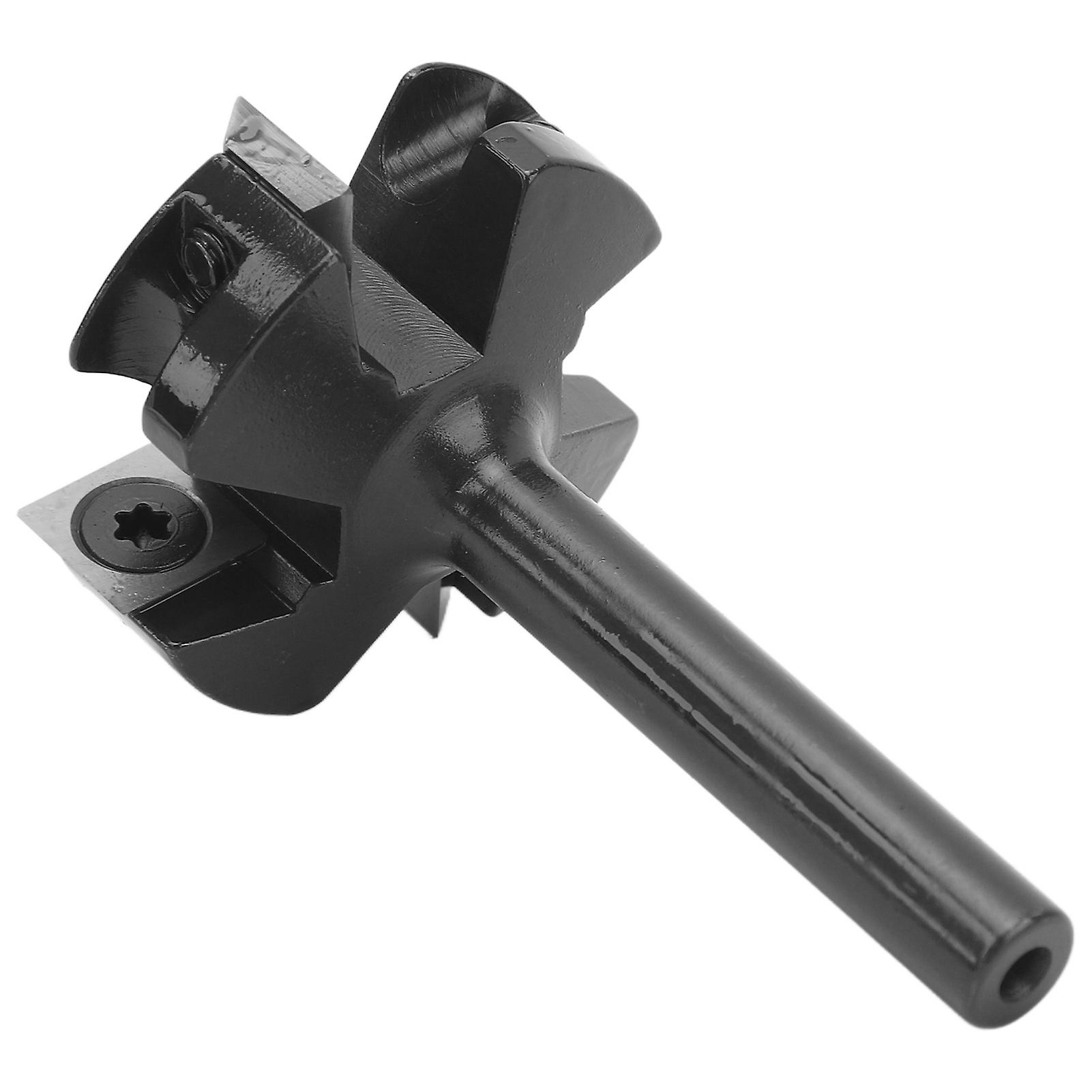 Surfacing Router Bit 4 Flute 8mm Shank 40mm Cutting Diameter Planer Router Bit Tool for Woodworking 