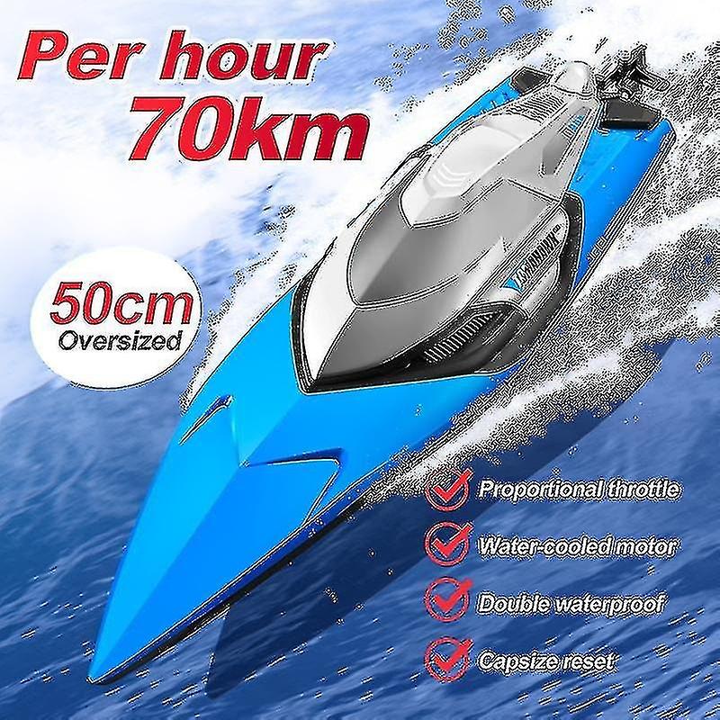 S2 remote control boat 70 km/h professional remote control high speed racing speedboat endurance 20 