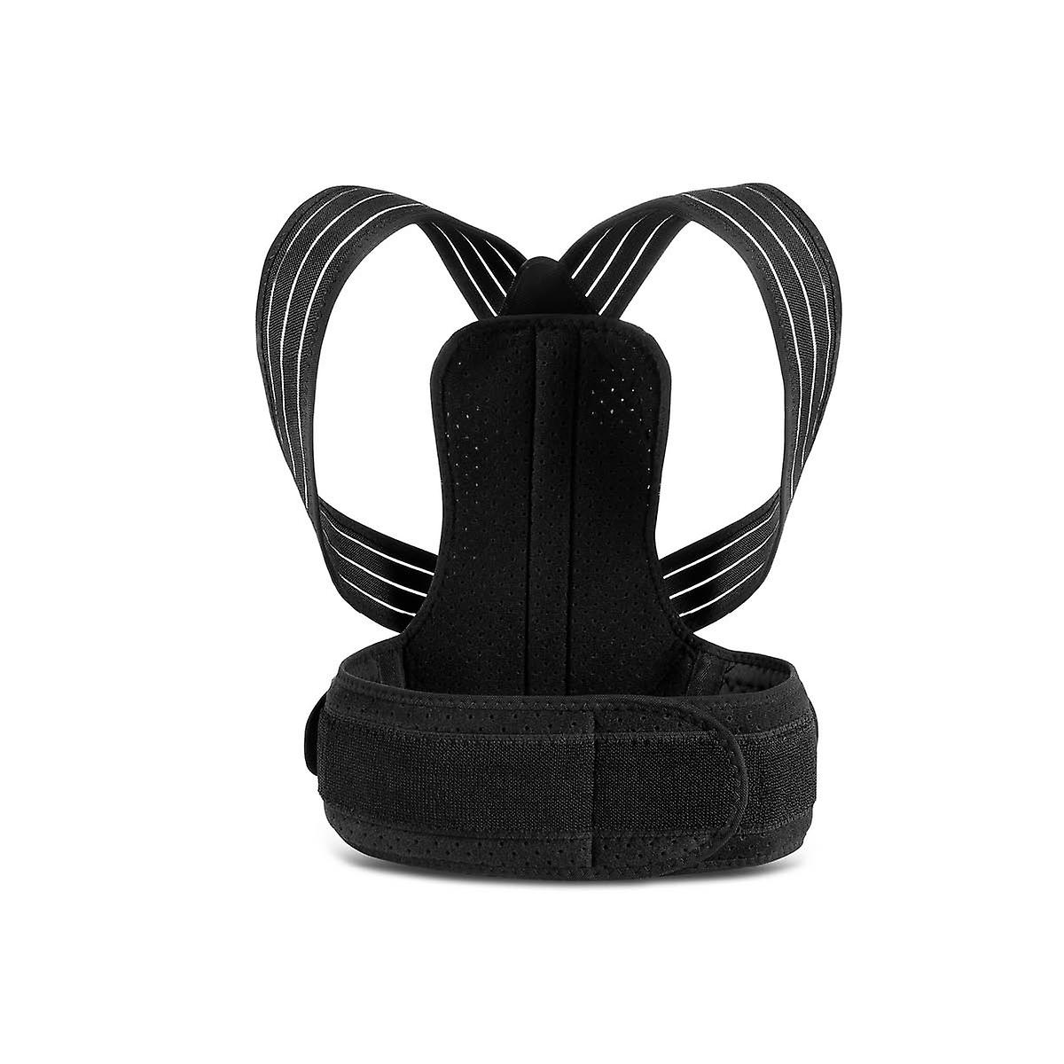 Orange Care Backrest Belt - Black Back Strap - M
