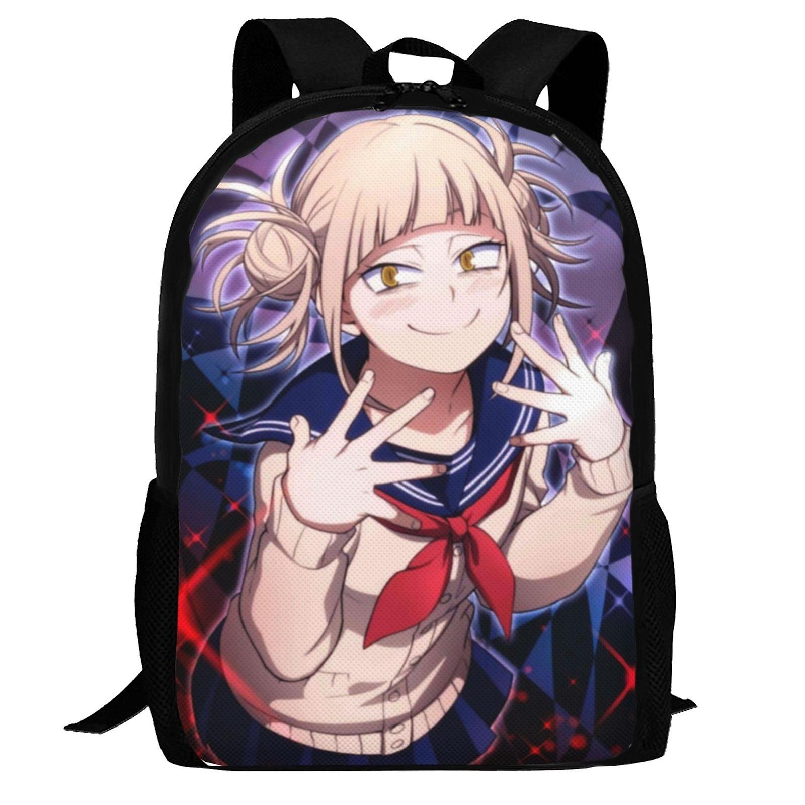 Himiko Toga Backpack,3d Print Laptop Backpack Lightweight Casual Daypack Bookbag Multi-Function Travel Backpack