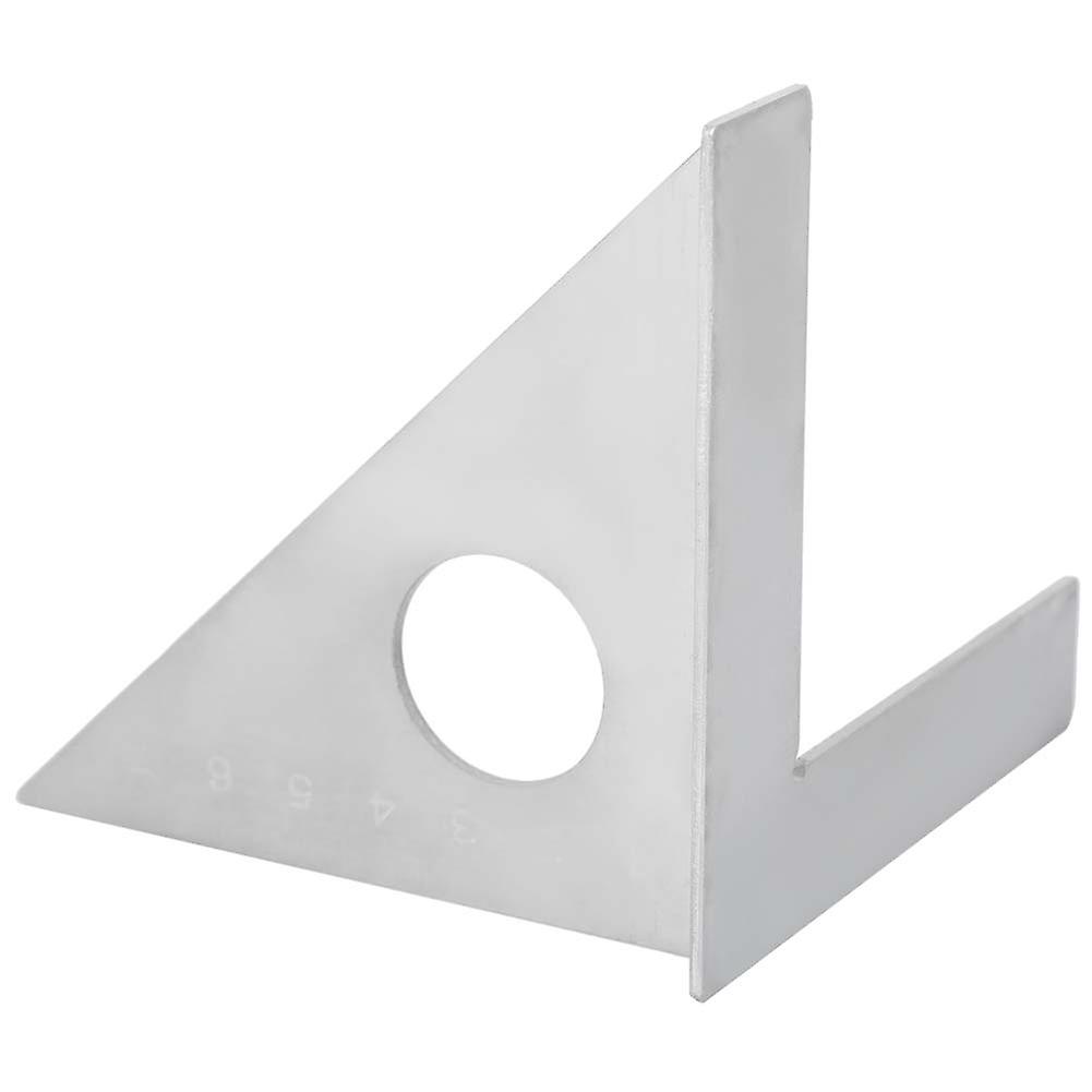 Multifunction Stainless Steel 90° 45° Angle Square Ruler for Woodworking Measuring and Carpentry
