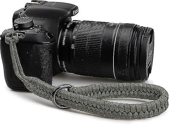 Camera Strap, 35cm Braided Paracord Camera Strap(Green), Quick Release Accessories for Photographers