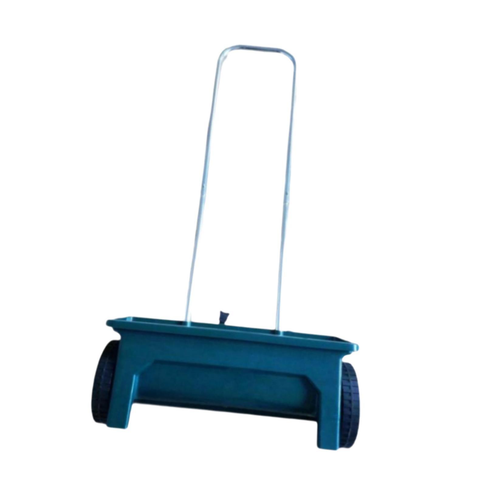 Hand Push Seed Spreader 12L Περπατήστε πίσω από το Push Drop Spreader για το Salt Ice Melt
