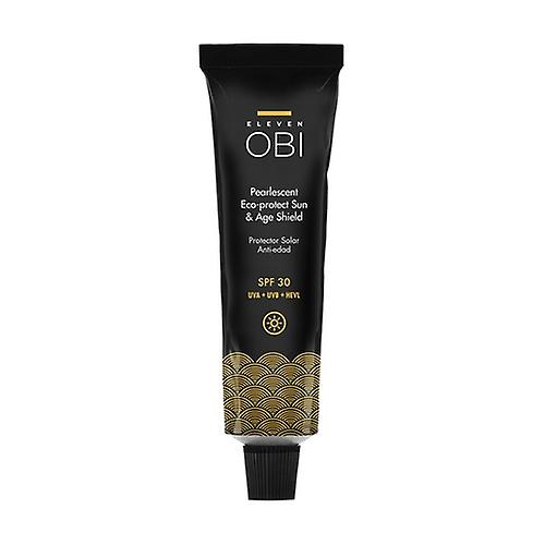 Pearlescent anti-aging sunscreen eco spf30 60 ml of cream