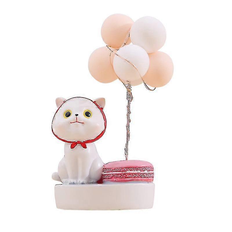1pcs cake decorations , Balloon Cat Ornament For Room