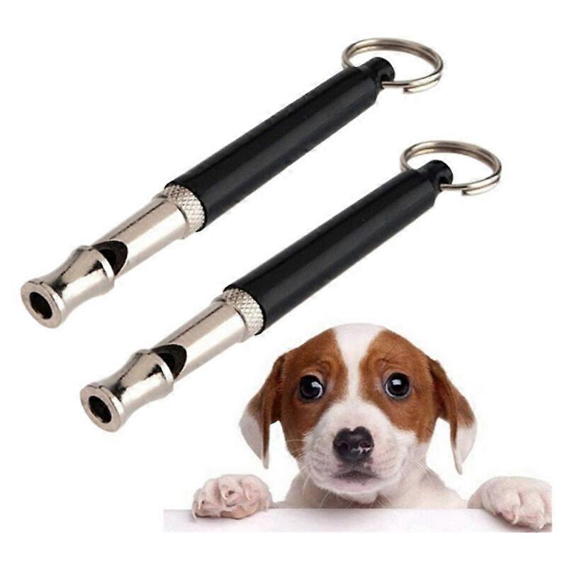 2 Pack Professional Dog Whistle,Adjustable Frequencies and Frequency Lock,Professional Ultrasonic Dog Training Whistle for Reminder and Bark Control