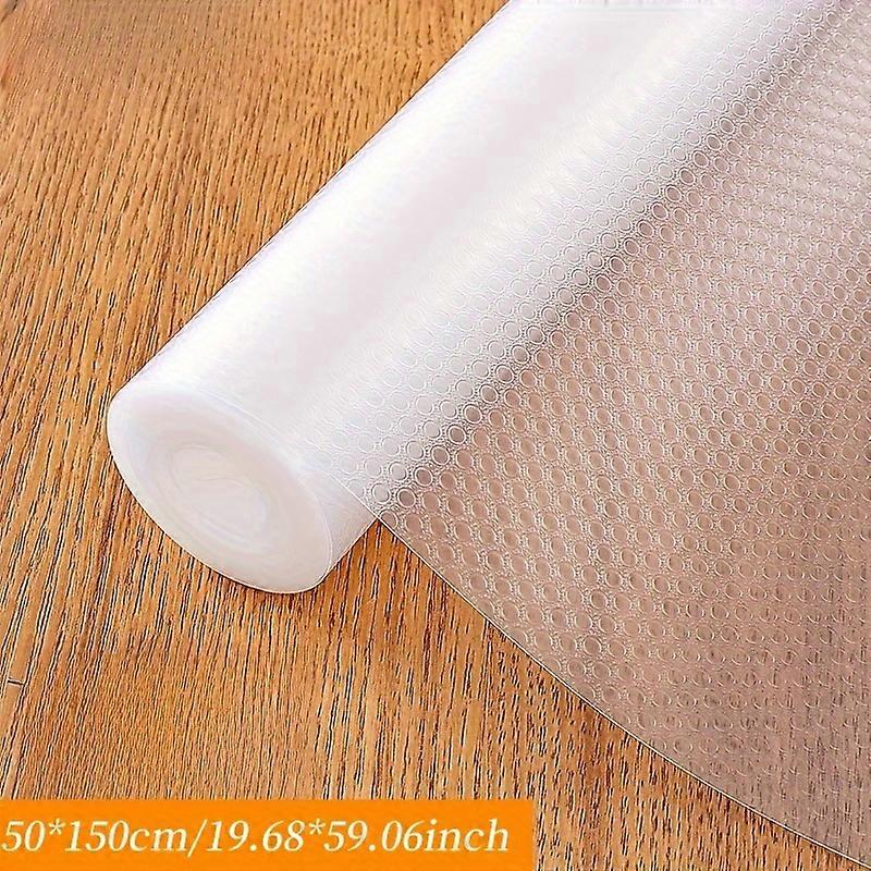 1 Roll of Premium Vinyl Multi-Purpose Cabinet Liner - Waterproof, Dustproof, Non-Slip, Moisture-Proof, Thickened Shelf Paper for Kitchen, Closet, Ward