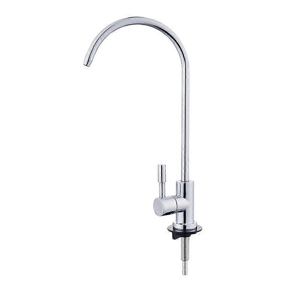 1/4 Inch Stainless Steel Faucet Water Filter Tap For Kitchen Sink Rotation Faucet Fast Connection D