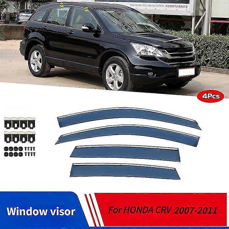For 2012-2016 Honda CRV CR-V In-Channel Window Vent Visor Sun Shade - Foto 10