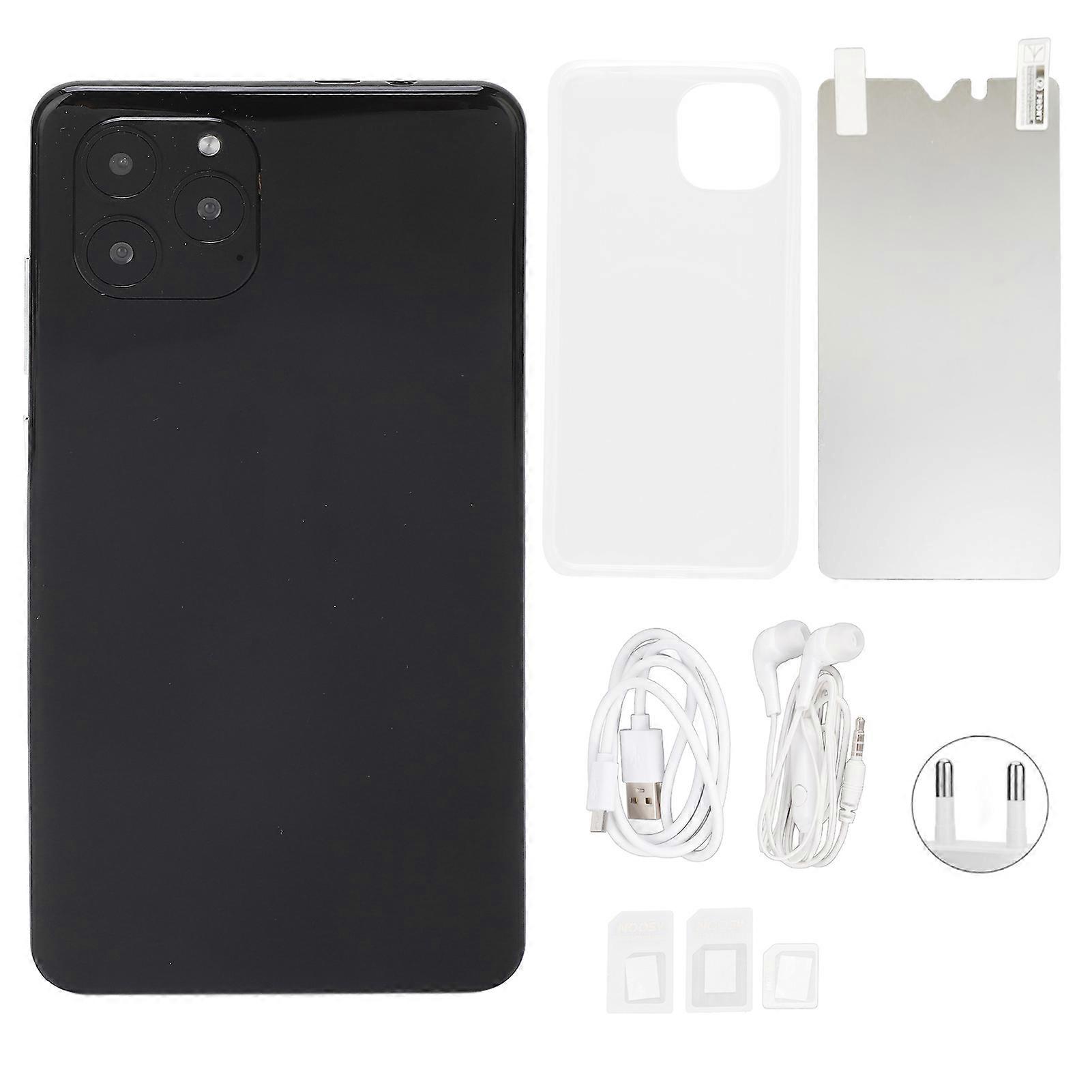 Smartphone I13 PRO com tela QHD de 5,5 polegadas Três Cartões Dual Standby 3G Celular 110?240V