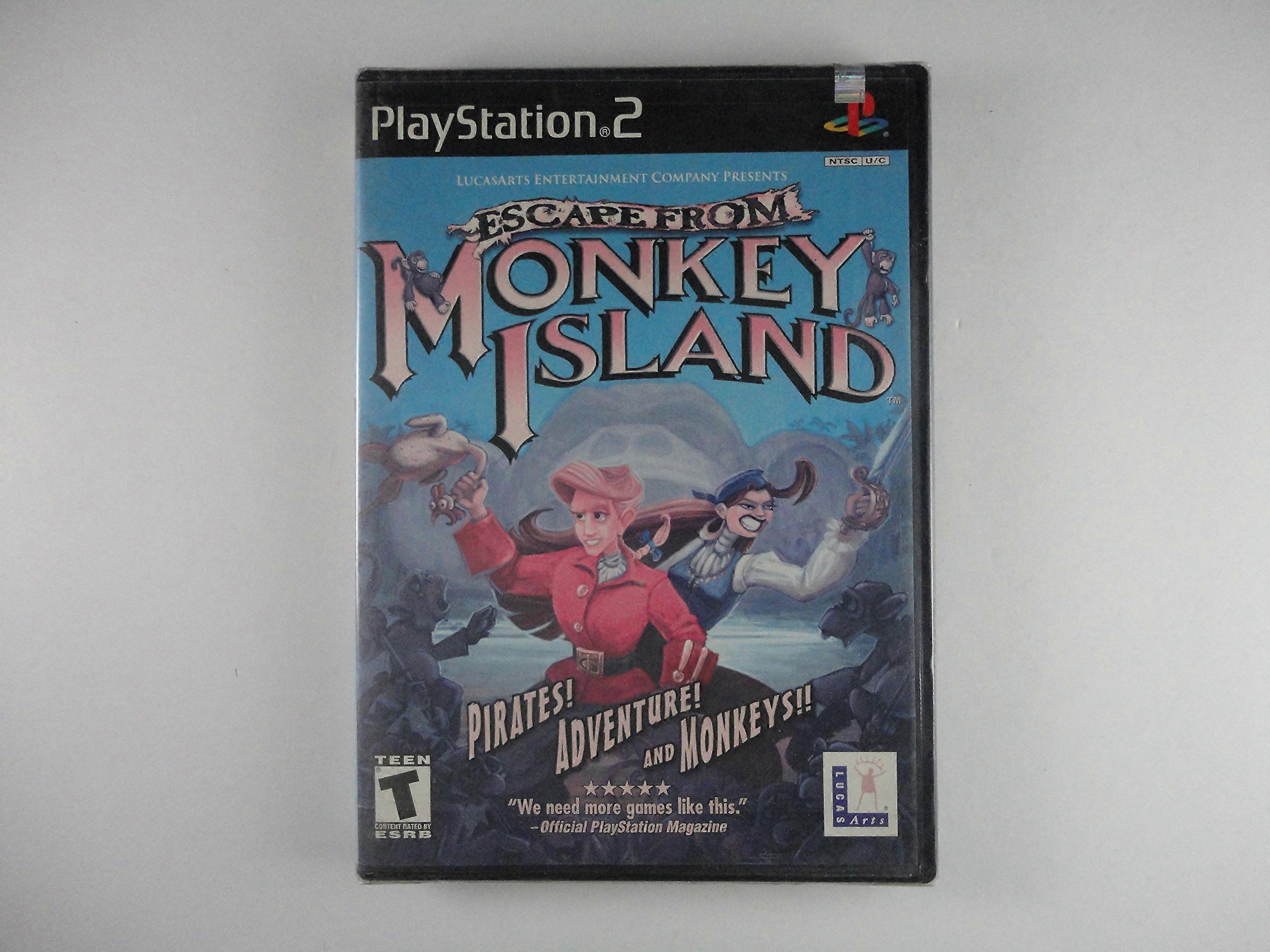 Escape From Monkey Island  Game - Playstation 2 - PAL - New & Sealed