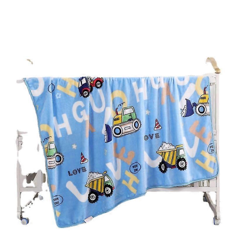 Children's Blanket Thick Coral Fleece Children's Blanket Nap Office Blanket Four Seasons Blanket