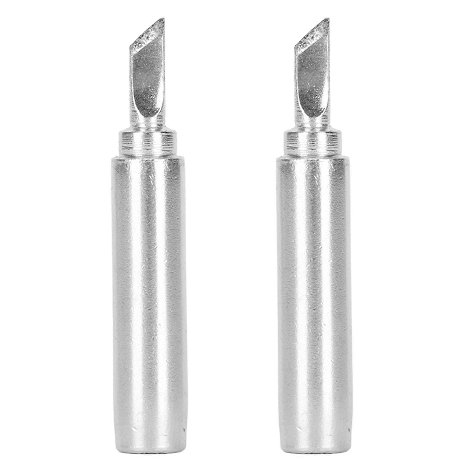 2pcs 900M Soldering Iron Head Electroplate 936 Solder Welding Replacement Tip for Pyrograph