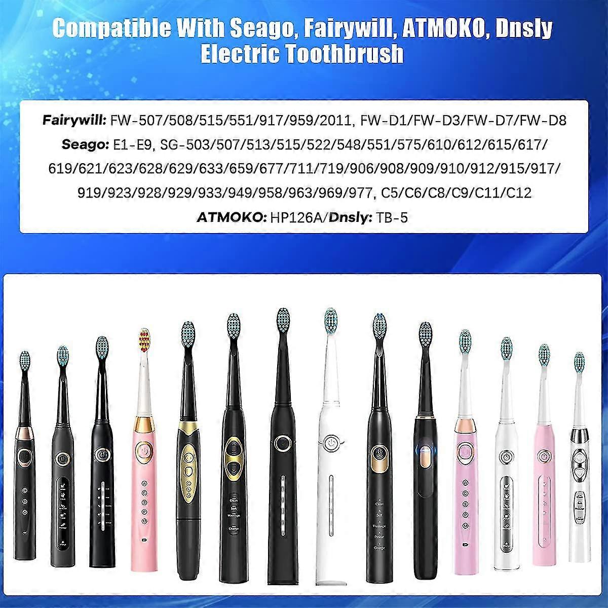 10 Pack Toothbrush For Fy Fw-507/508/ ()