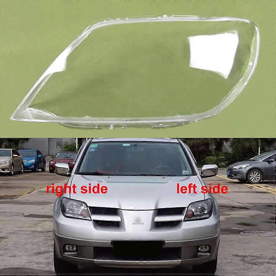 For Mitsubishi Outlander 2004 2005 2006 Headlight Cover Lampshade Case Headlamp Lamp Shell Plexiglass Replace Lens