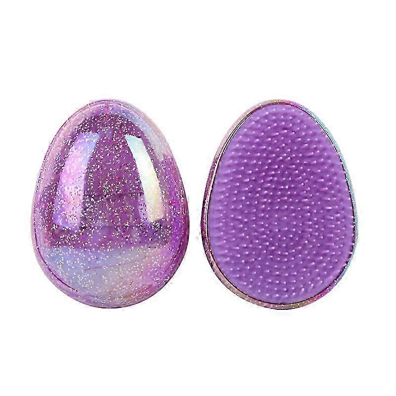 Hairdressing Colorful Starry Sky Egg Comb Multi color Optional Massage Comb Beauty Hair