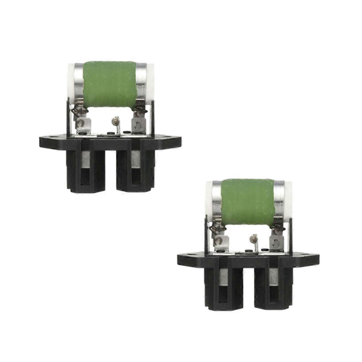 2 PCS Radiator Heater Fan Motor Resistor for Coupe Punto Stilo 51736774 46533716