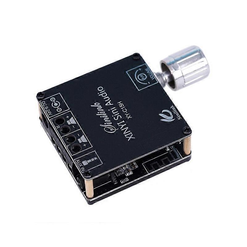Dual Channel Mini Bluetooth Audio Speaker 20w 360 Degree Stepless Tuning Small Power Amplifier Circuit Board Digital Module