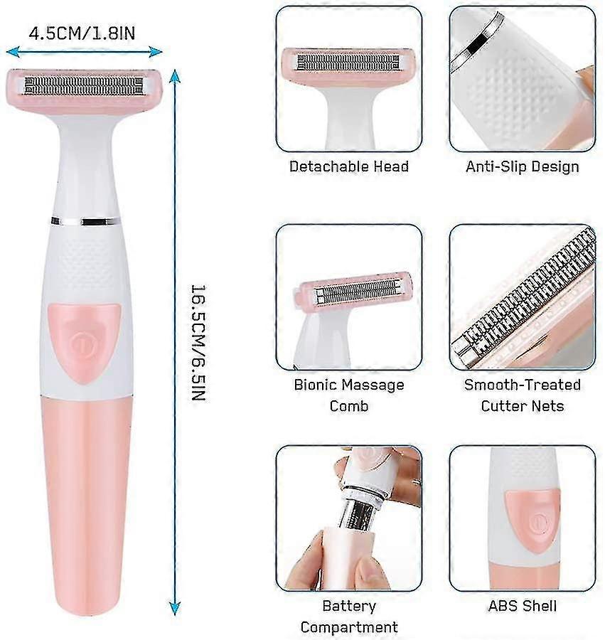 女性のための電気かみそり、コードレス電池式電気シェーバー-イヴァン