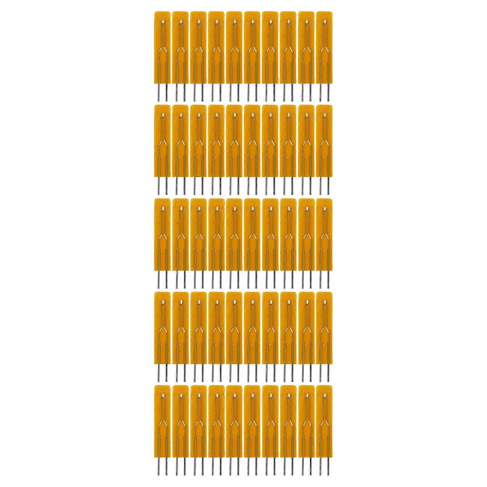 50PCS Thin Film Thermistor MF55 B3950 Insulated Thermal Resistor for Communication Network 503F 50K