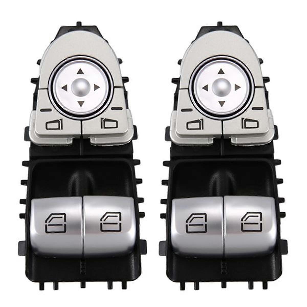 Power Window Switch Fit for W447 2015-2018 A2059050302 2059050302,2 Pcs